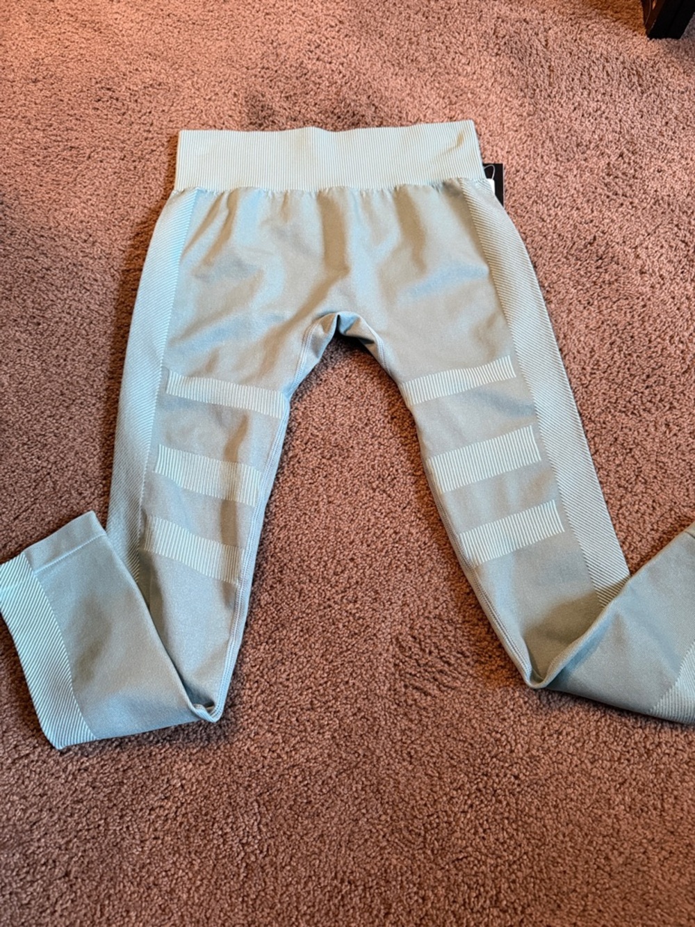 Women’s Seamless Green Fog  Active Leggings Size S NWT